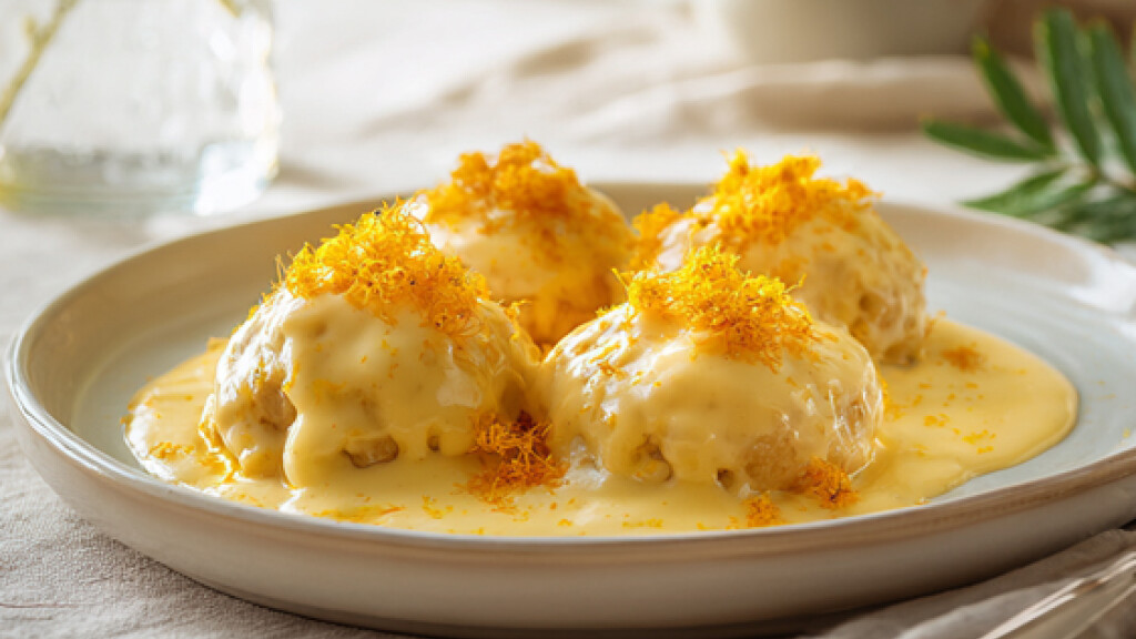 Bocconcini di vitello alla crema mimosa - carne-bocconcini-vitello-mimosa