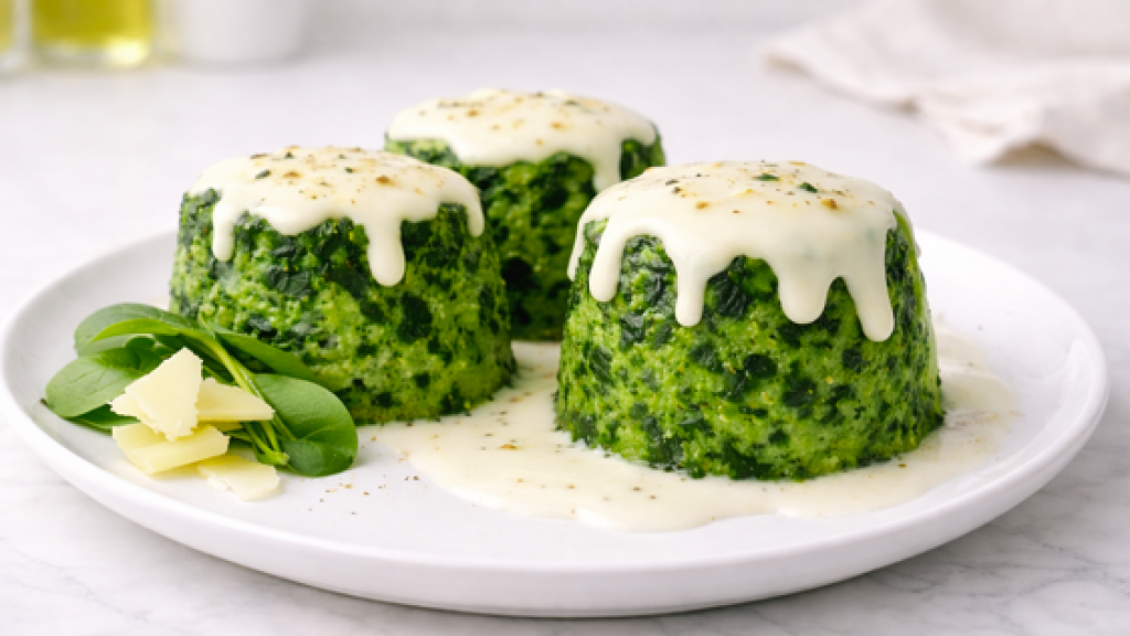Tortino di spinaci e fontina - Tortino di spinaci e fontina