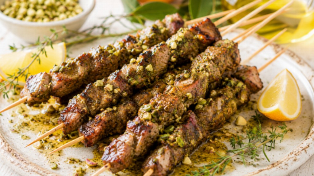 Arrosticini di scottona marinati al pistacchio - arrosticini-pistacchio