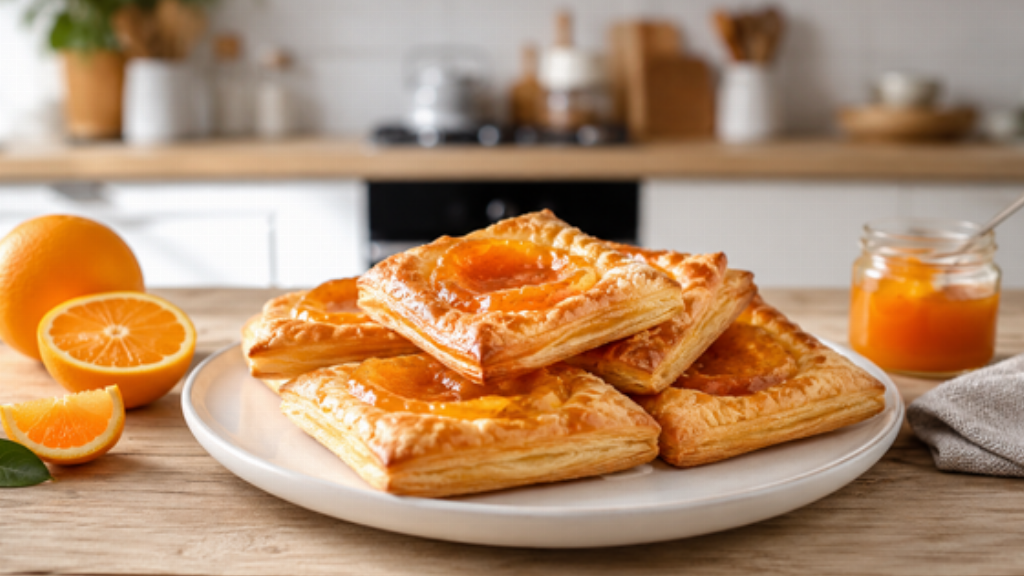 Sfogliatine con marmellata di arance di Sicilia - Sfogliatine con marmellata di arance di Sicilia