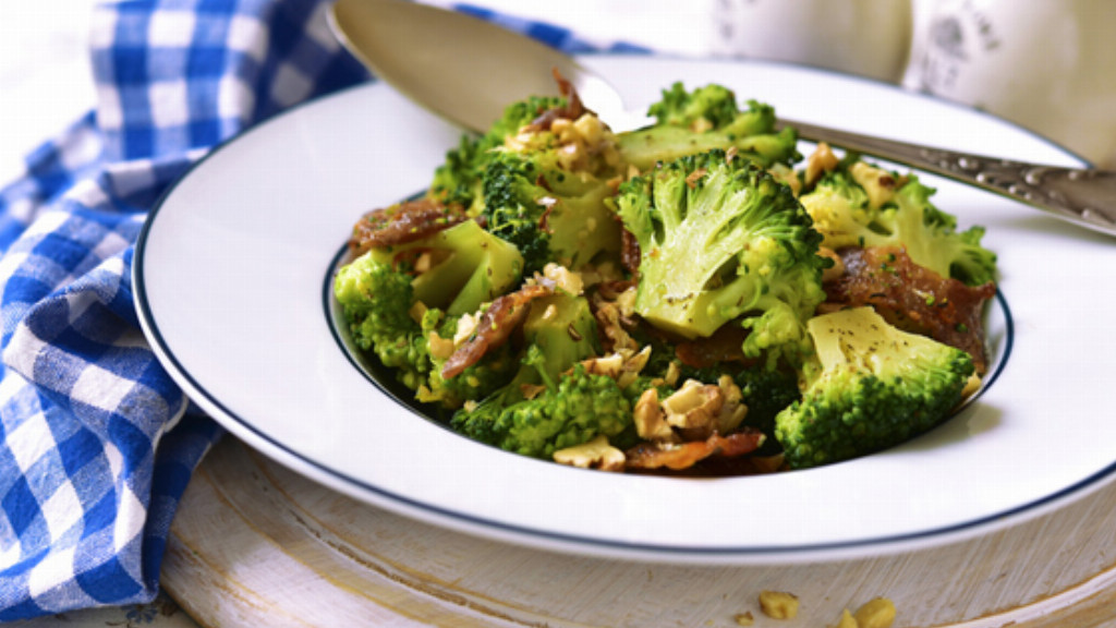 Broccoli alla molisana con Aringhe e Noci - Broccoletti con Aringhe e Noci