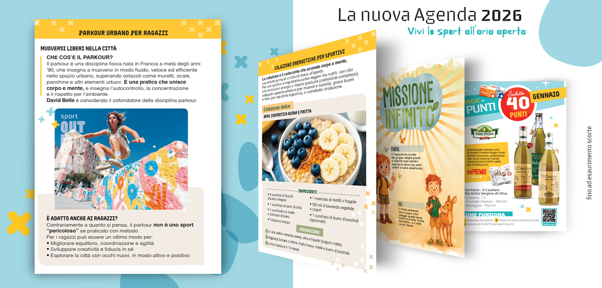 Agenda Conad 2026 Novità