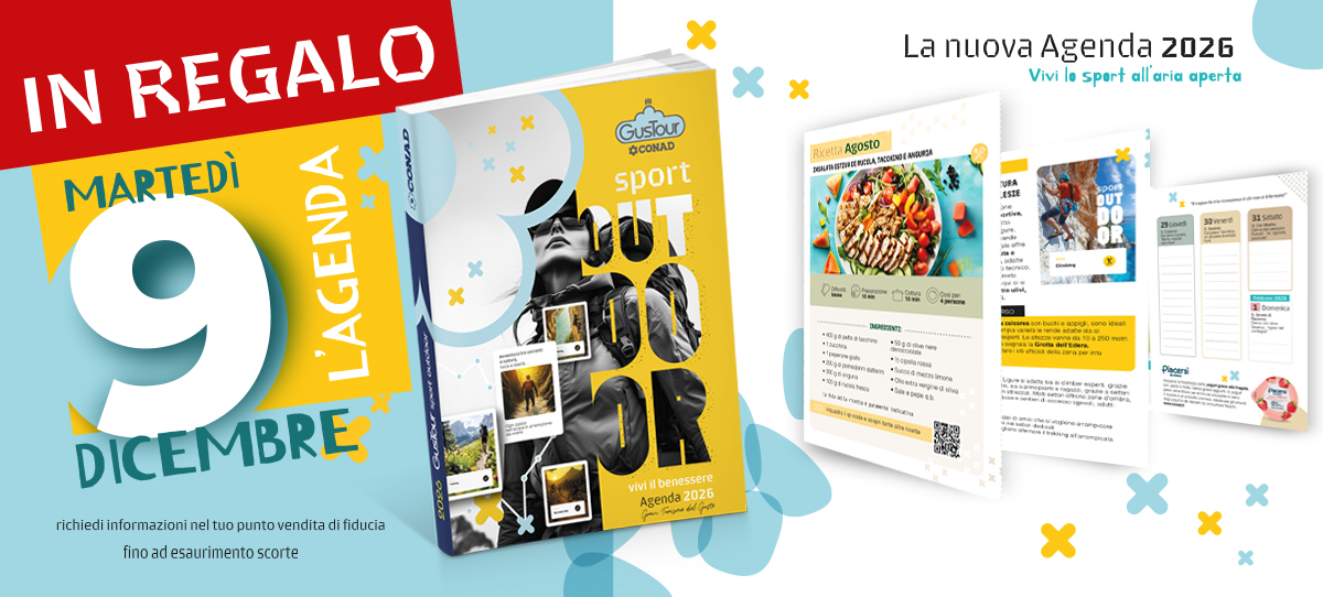 Agenda Conad 2026 in arrivo