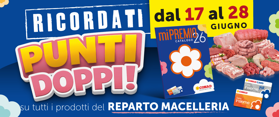 Punti Doppi Speciale Macelleria
