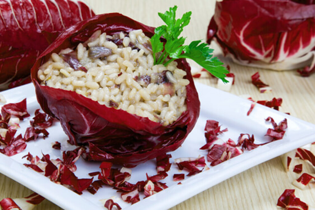 Risotto al Radicchio e Taleggio D.O.P.