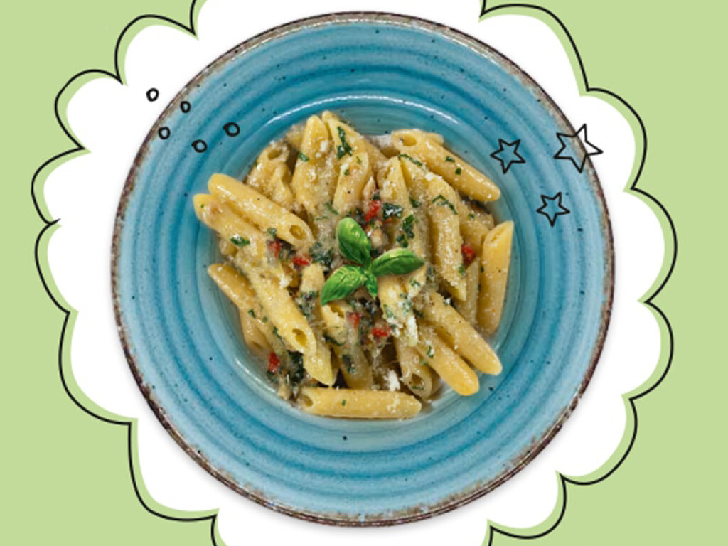 Pasta di Legumi con Pesto di Noci e Verdure 💚💛 – Dabon