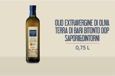 Olio extravergine di oliva Terra di Bari Bitonto DOP Sapori e Dintorni - olio-evo-bari