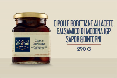 Cipolle borettane all'aceto balsamico di Modena IGP Sapori e Dintorni
