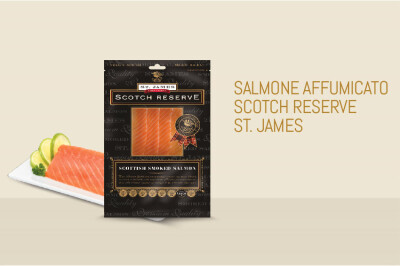 Salmone affumicato Scotch reserve St. James
