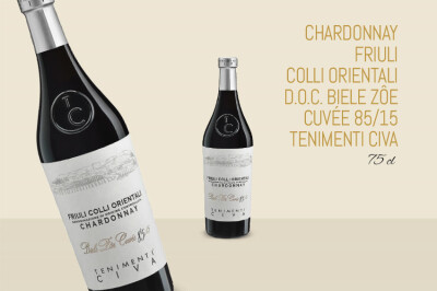 Chardonnay Friuli Colli Orientali D.O.C. Biele Zôe Cuvée 85/15 Tenimenti Civa - chadonnay-friuli-civa