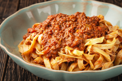 Tagliatelle con ragù alla bolognese - tagliatelle-bolognese