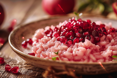 Risotto alla melagrana - Risotto alla melagrana