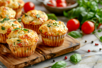Muffin salati con Pecorino di Pienza - Muffin con pecorino di Pienza
