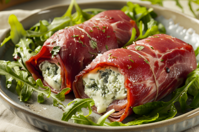 Involtini di Bresaola della Valtellina e Gorgonzola D.O.P. - Involtini di Bresaola della Valtellina e Gorgonzola D.O.P.