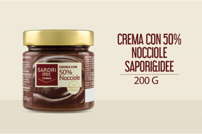 Crema con 50% nocciole Sapori e Idee - crema-nocciole