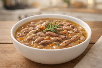 Zuppa di Fagioli Stregoni piemontesi - Zuppa di Fagioli Stregoni piemontesi