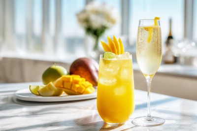 Cocktails: French 75 Twist e Gin Tonic Tropicale Mango e Lime - cocktails-french-75-twist-gin-tonic-tropicale-mango-lime