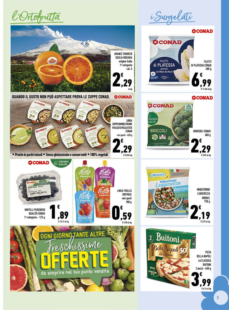 Conad Volantino Promozionale - Margherita - Napoli - Valido da 25.10 a  05.11 - Pagina N. 13 