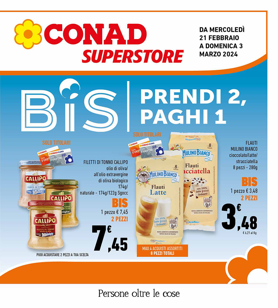 Volantino Conad - Promozioni e offerte - Gustour Conad