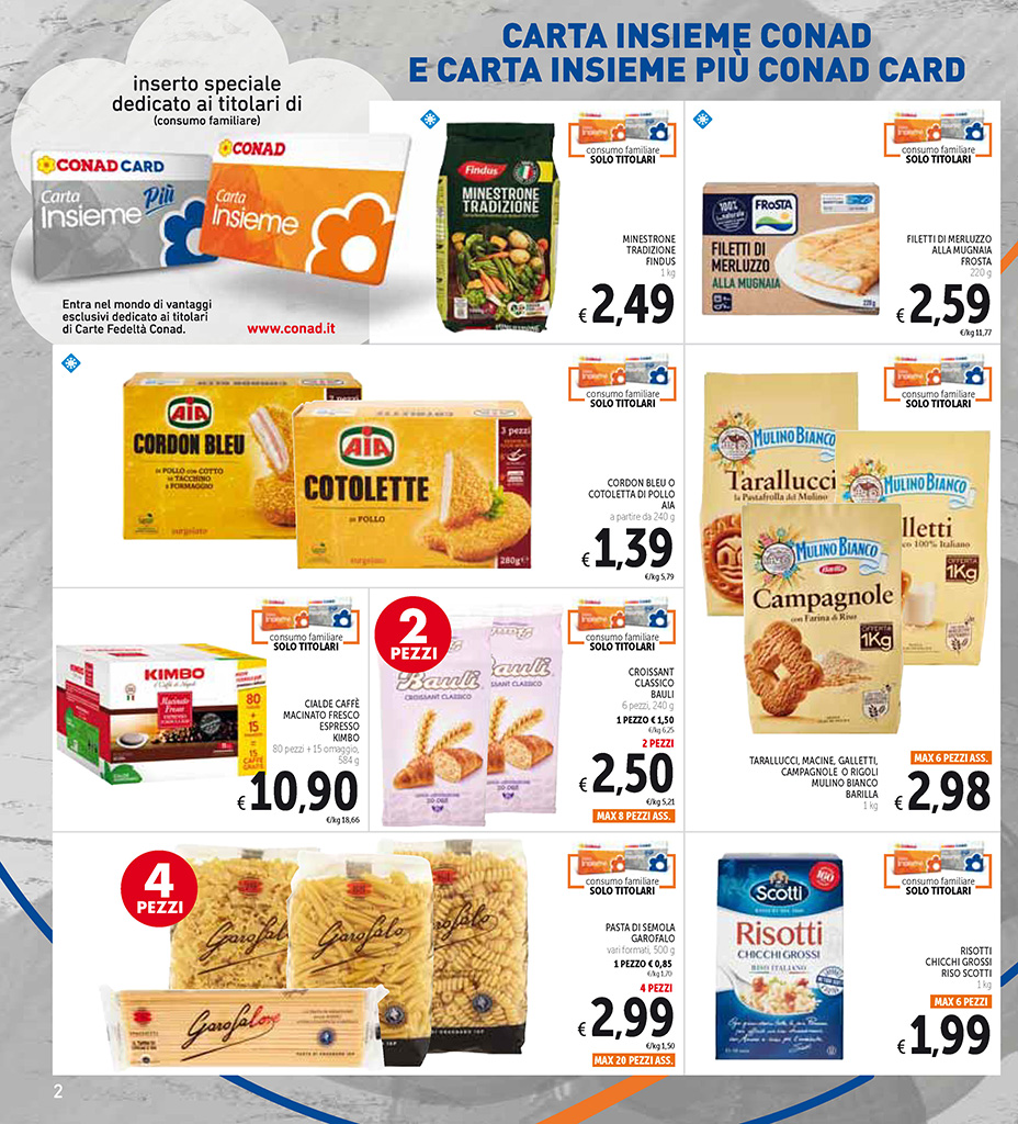 Conad Volantino Promozionale - Margherita - Napoli - Valido da 25.10 a  05.11 - Pagina N. 13 